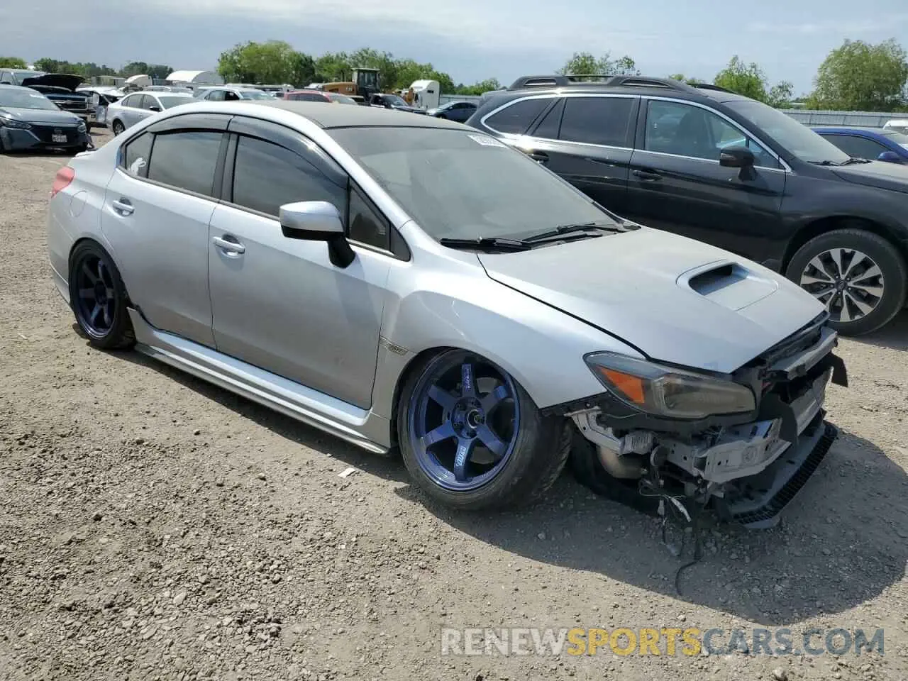 4 Photograph of a damaged car JF1VA1A63K9816863 SUBARU WRX 2019