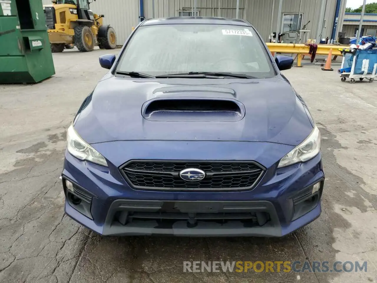 5 Photograph of a damaged car JF1VA1A63K9819309 SUBARU WRX 2019