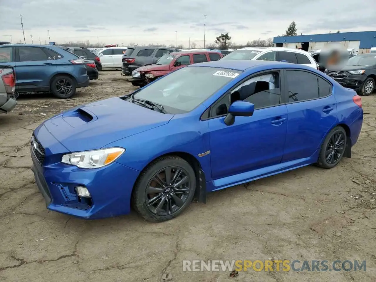 1 Photograph of a damaged car JF1VA1A63K9822128 SUBARU WRX 2019