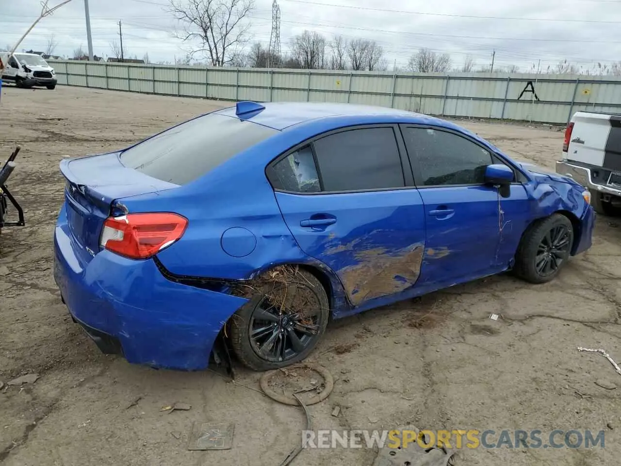 3 Photograph of a damaged car JF1VA1A63K9822128 SUBARU WRX 2019