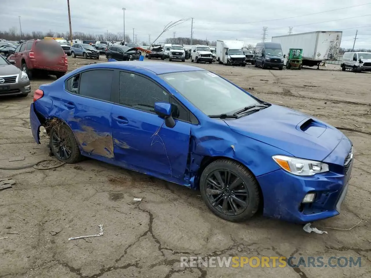 4 Photograph of a damaged car JF1VA1A63K9822128 SUBARU WRX 2019