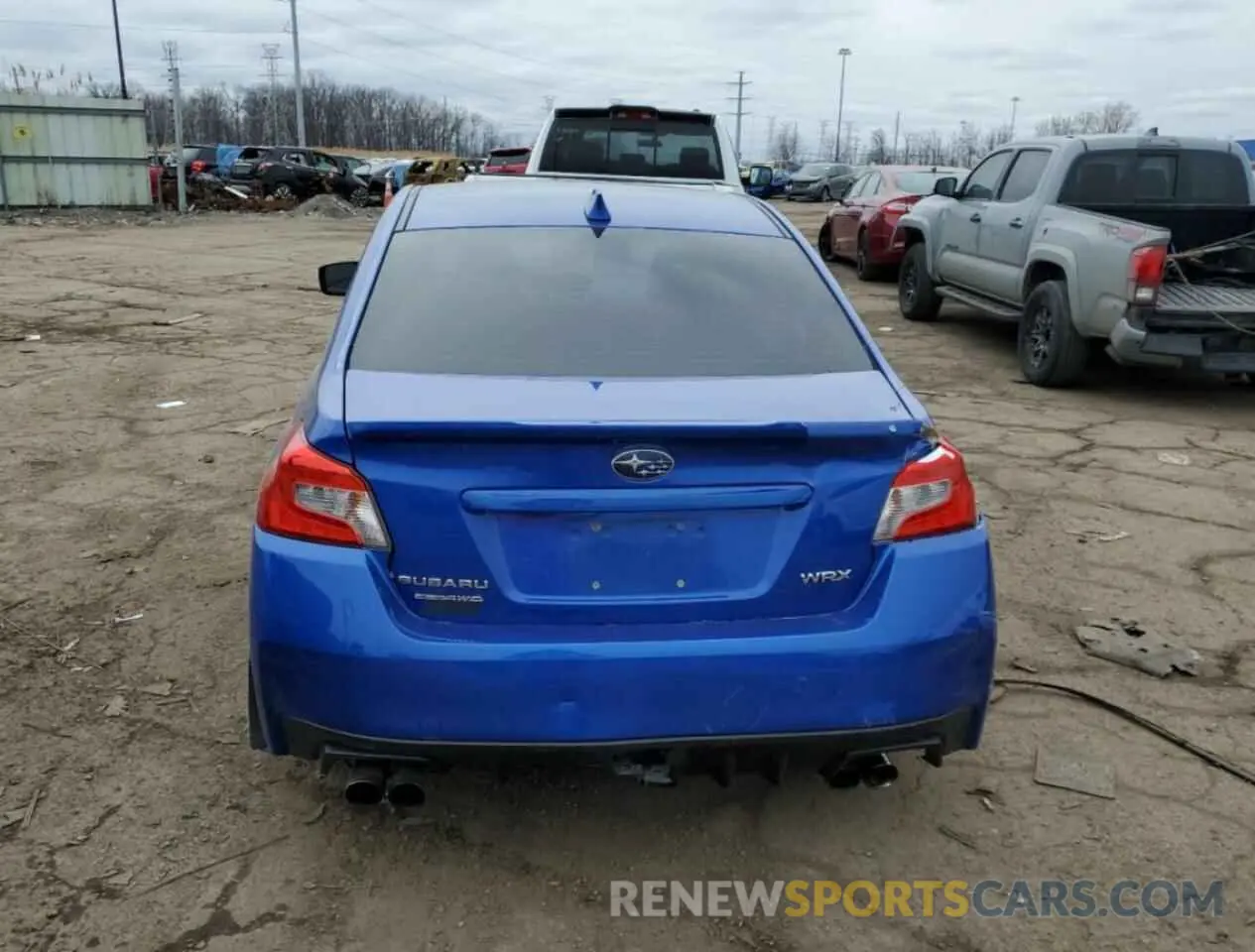 6 Photograph of a damaged car JF1VA1A63K9822128 SUBARU WRX 2019