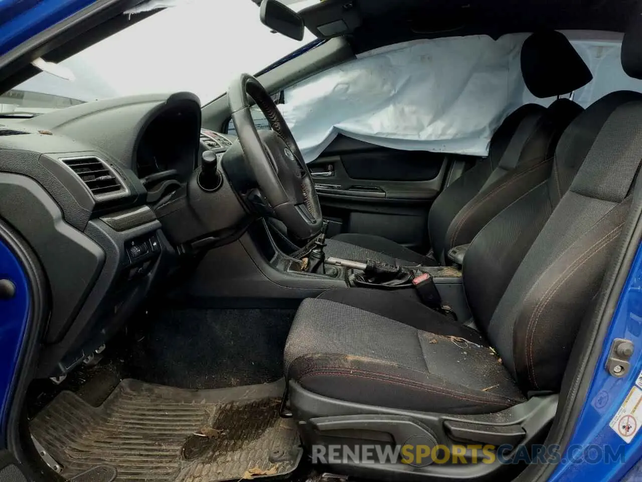 7 Photograph of a damaged car JF1VA1A63K9822128 SUBARU WRX 2019