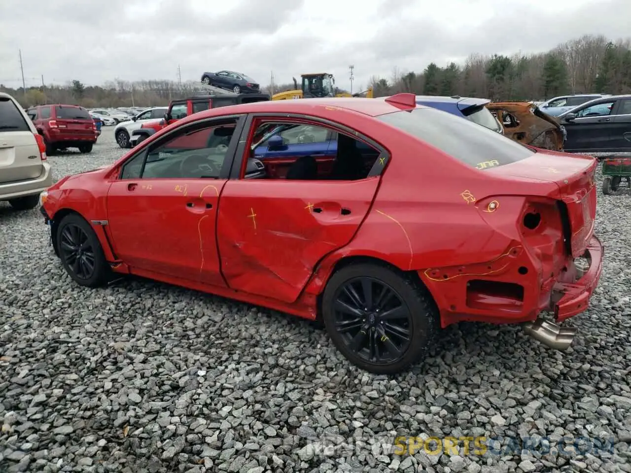 2 Photograph of a damaged car JF1VA1A64K9809081 SUBARU WRX 2019