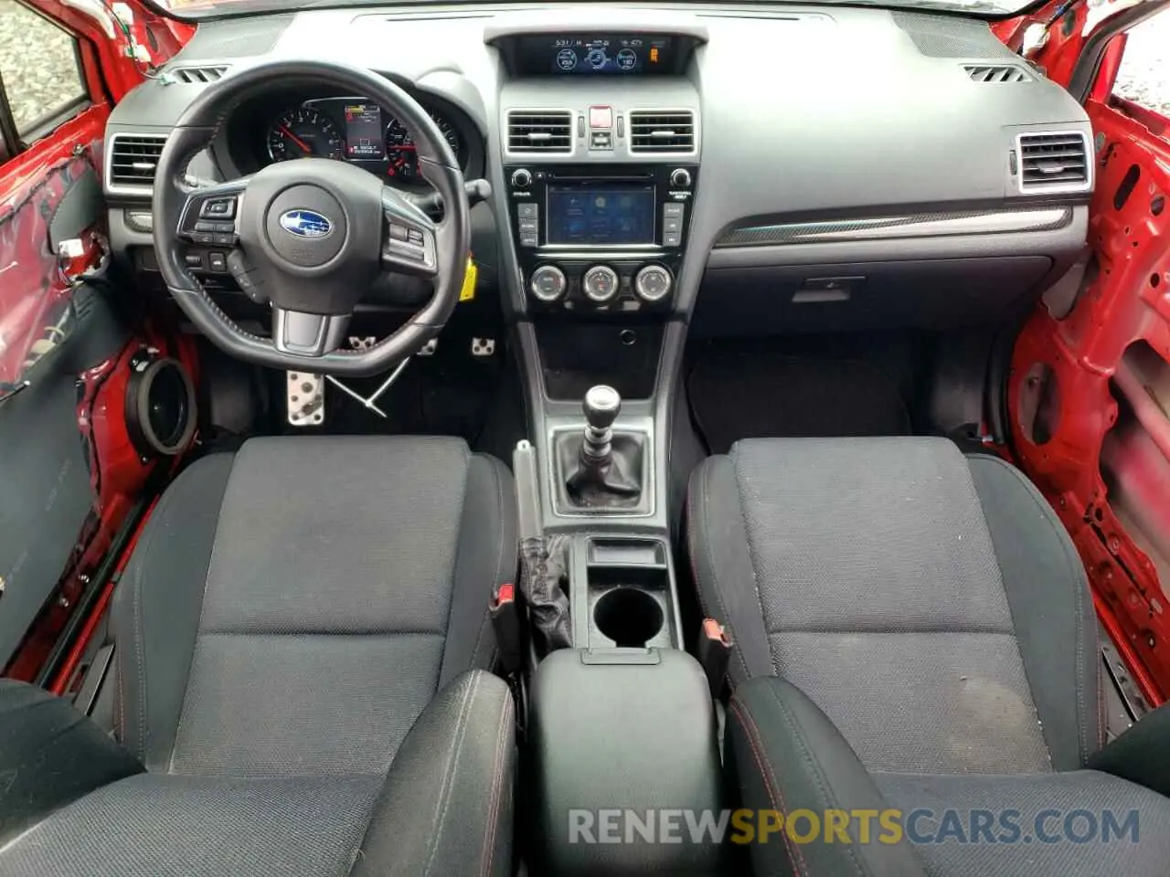 8 Photograph of a damaged car JF1VA1A64K9809081 SUBARU WRX 2019