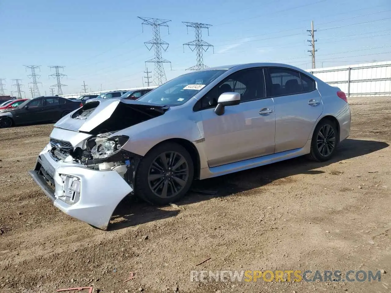1 Photograph of a damaged car JF1VA1A64K9812319 SUBARU WRX 2019