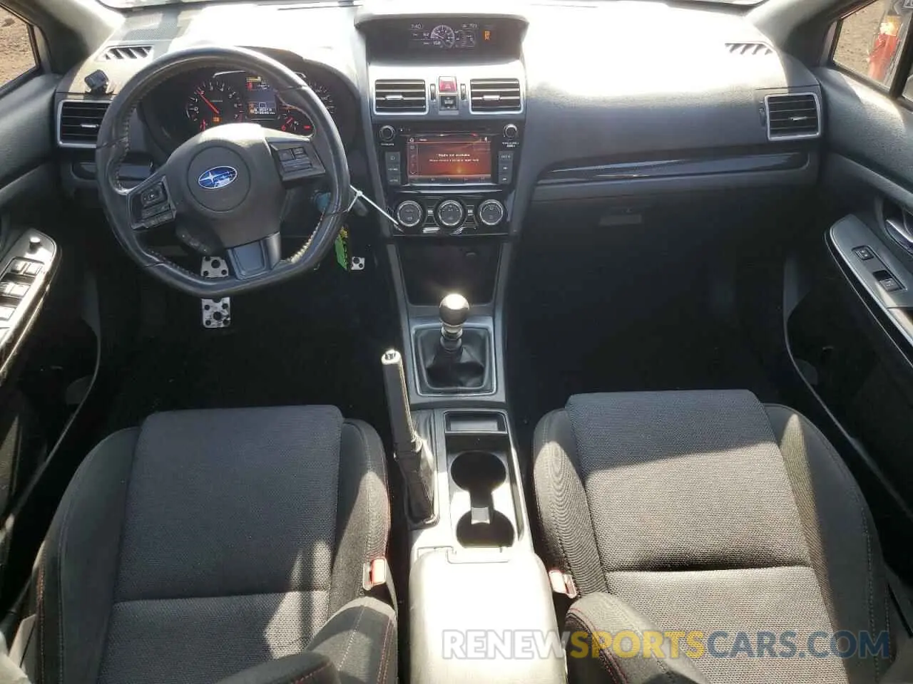 8 Photograph of a damaged car JF1VA1A64K9812319 SUBARU WRX 2019