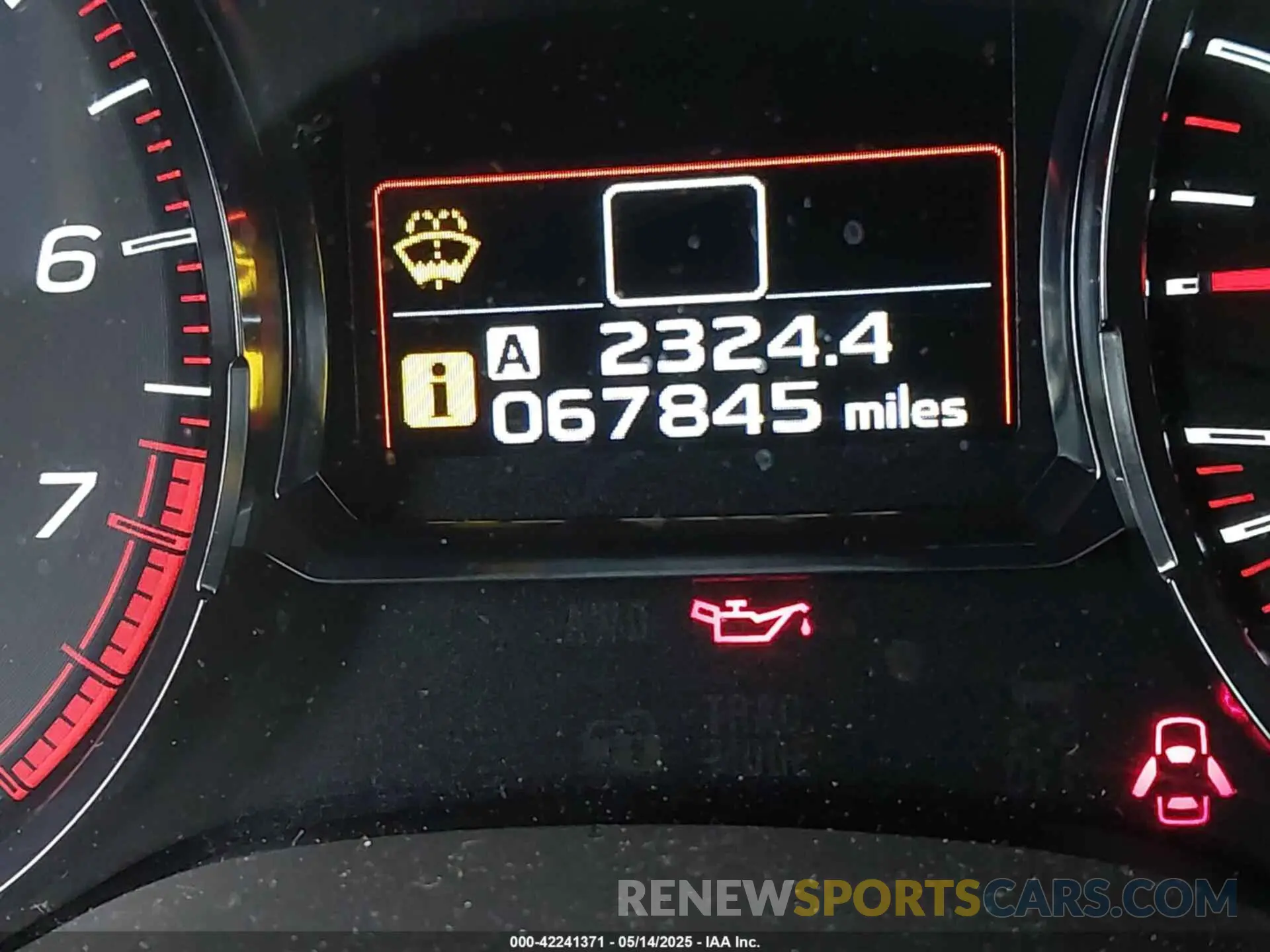 7 Photograph of a damaged car JF1VA1A65K9802124 SUBARU WRX 2019