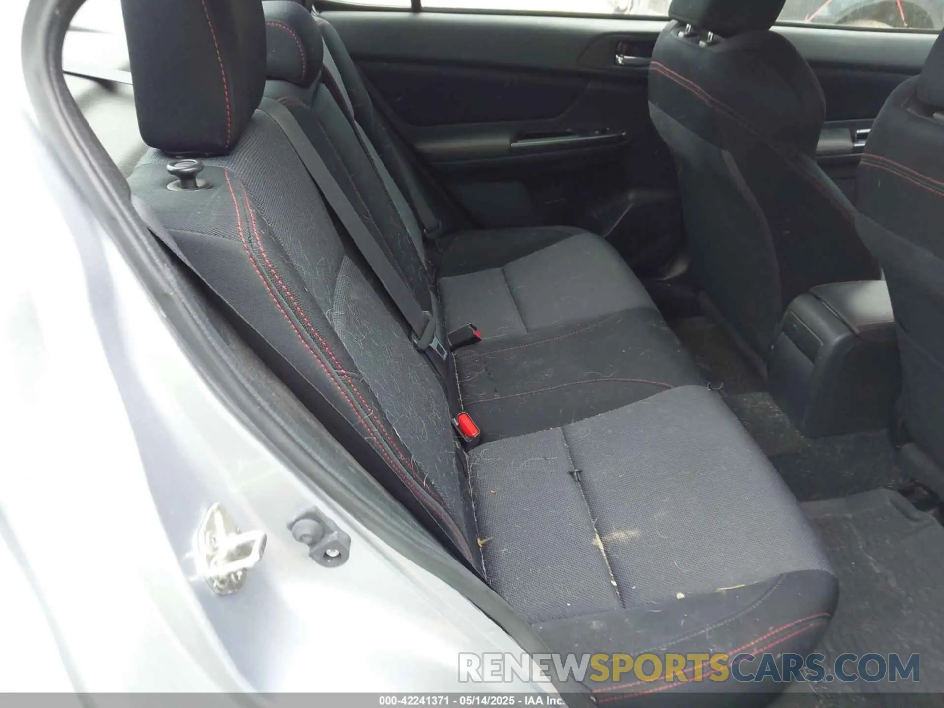 8 Photograph of a damaged car JF1VA1A65K9802124 SUBARU WRX 2019