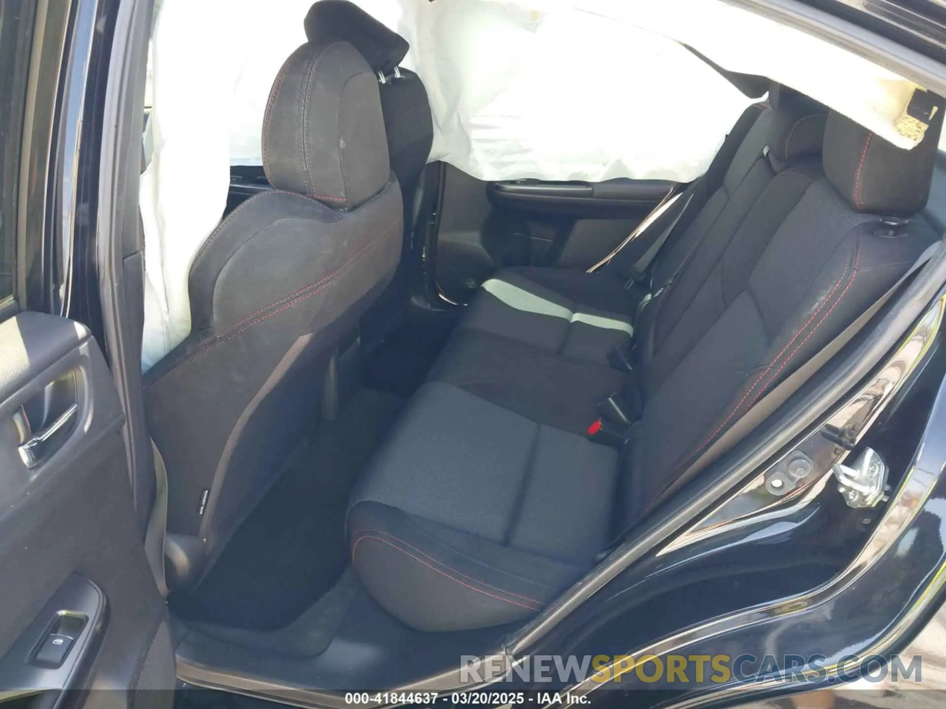 8 Photograph of a damaged car JF1VA1A65K9805833 SUBARU WRX 2019