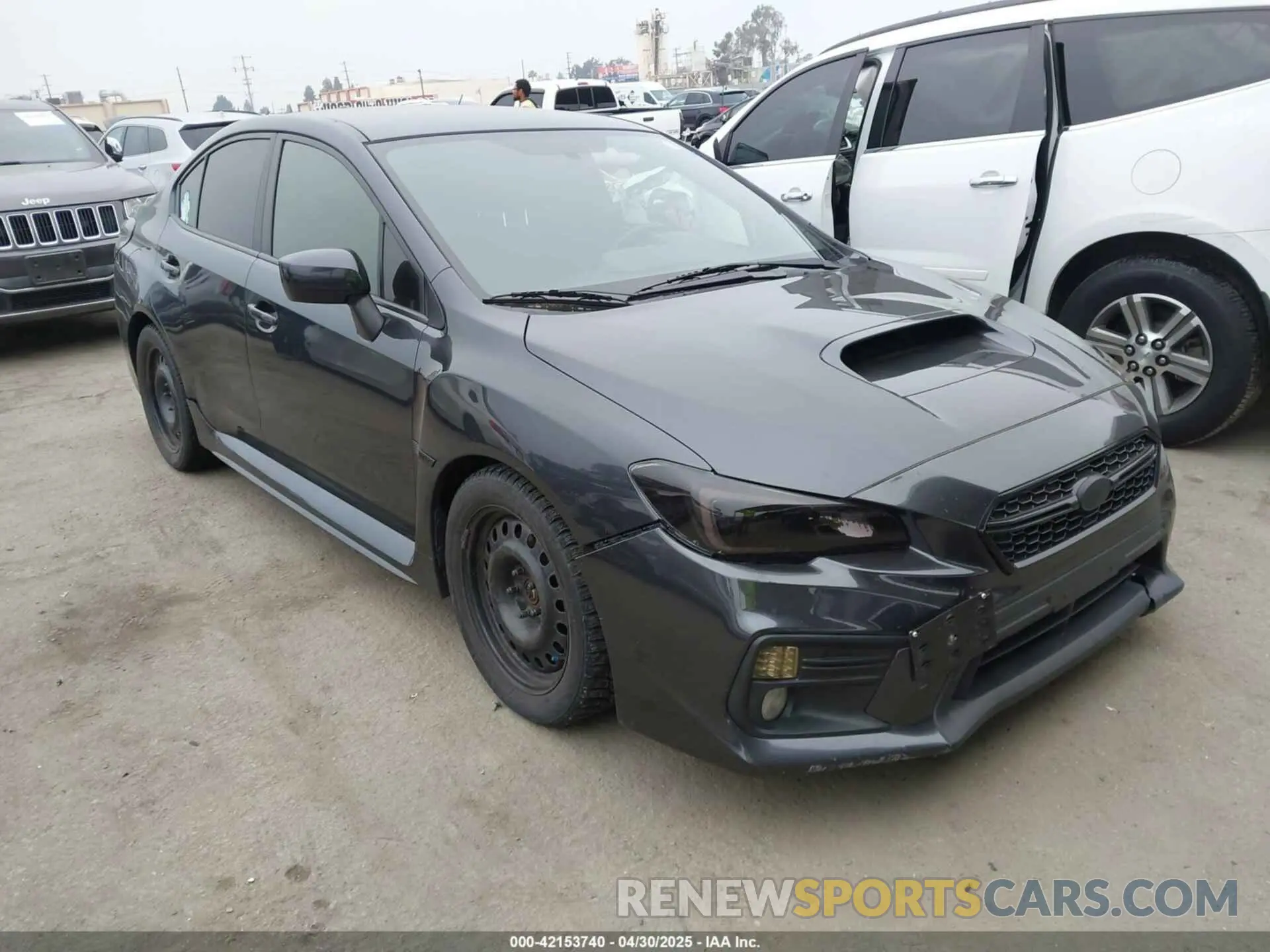 1 Photograph of a damaged car JF1VA1A66K9826352 SUBARU WRX 2019