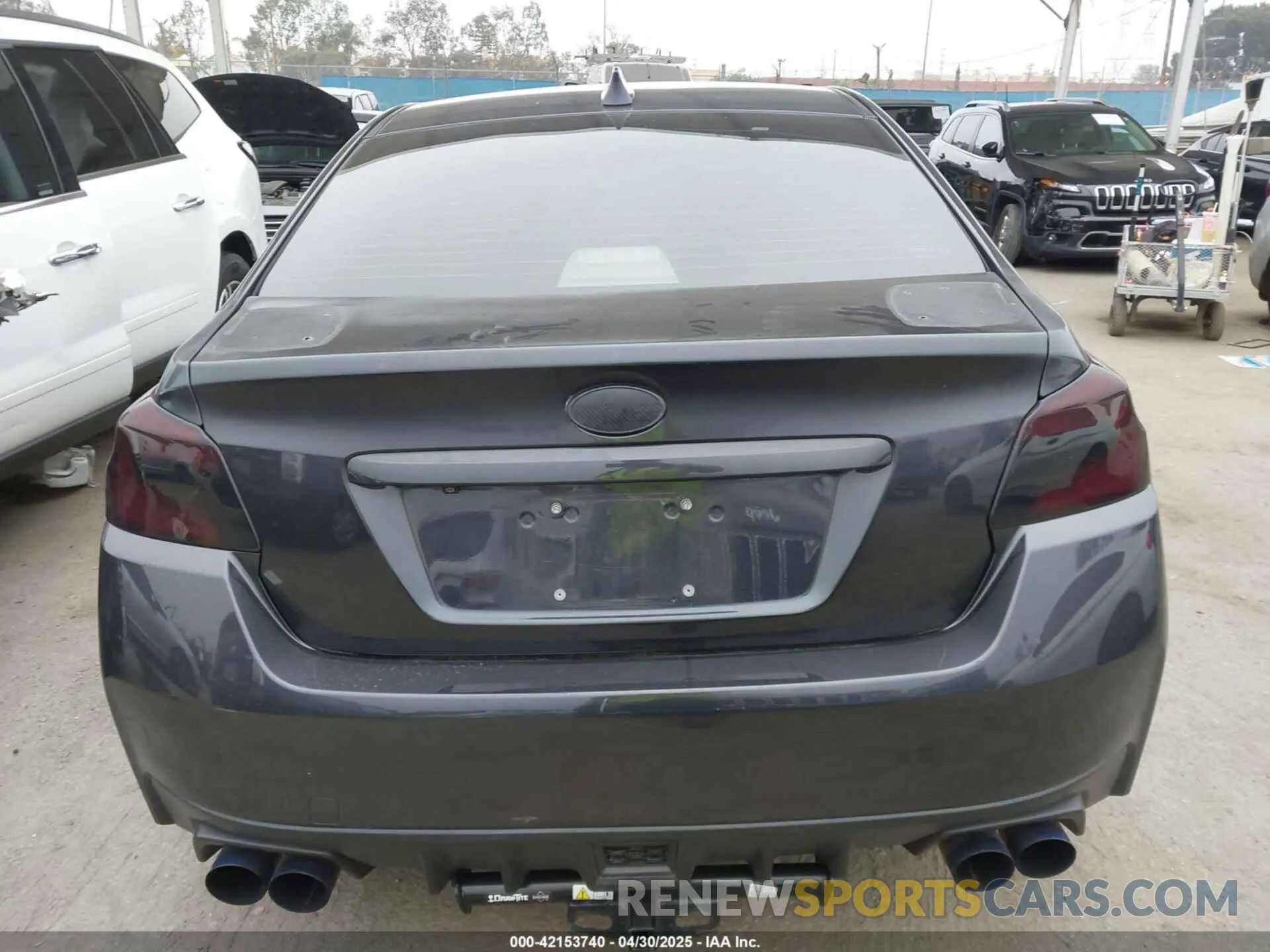 15 Photograph of a damaged car JF1VA1A66K9826352 SUBARU WRX 2019