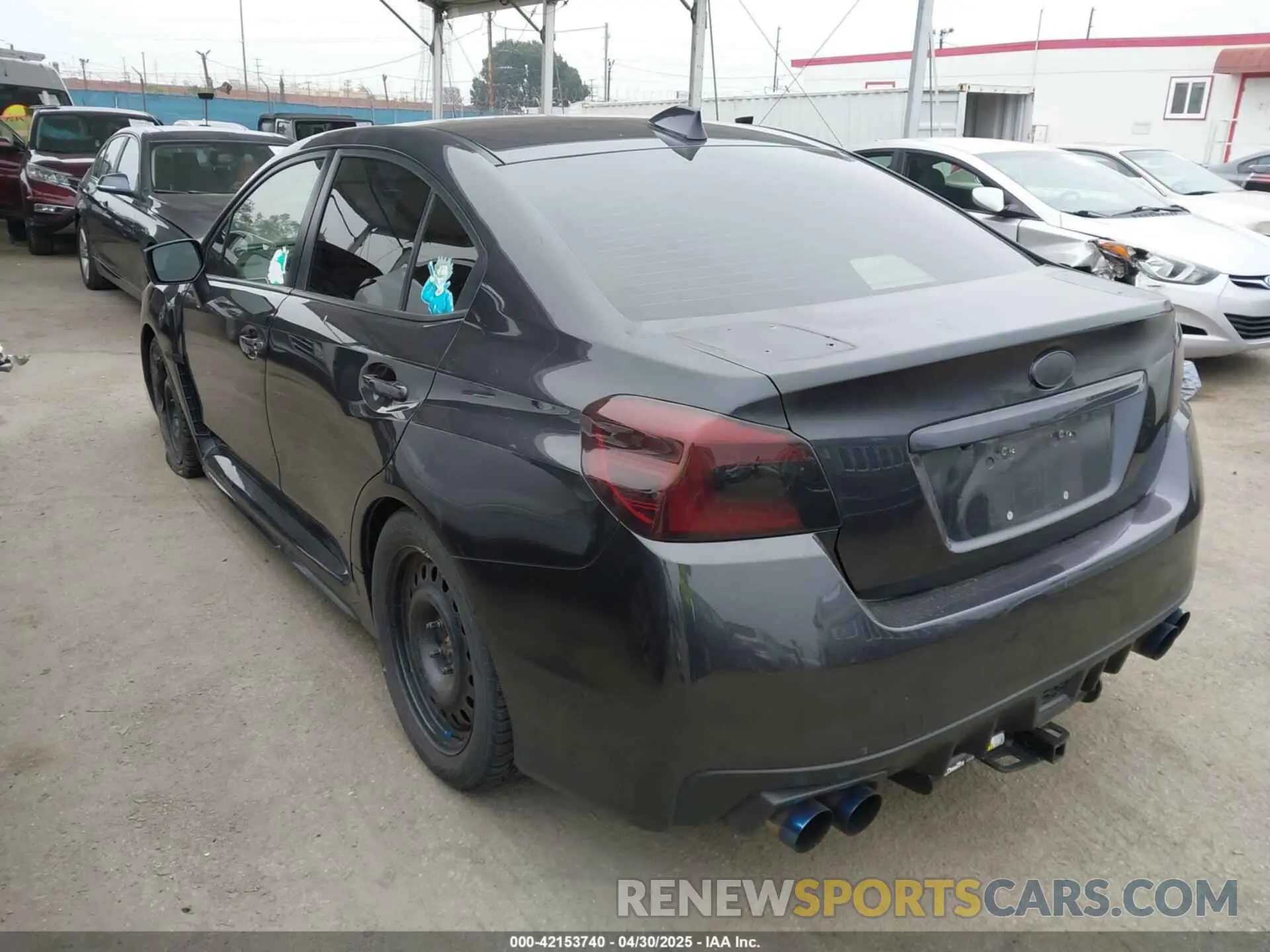 3 Photograph of a damaged car JF1VA1A66K9826352 SUBARU WRX 2019