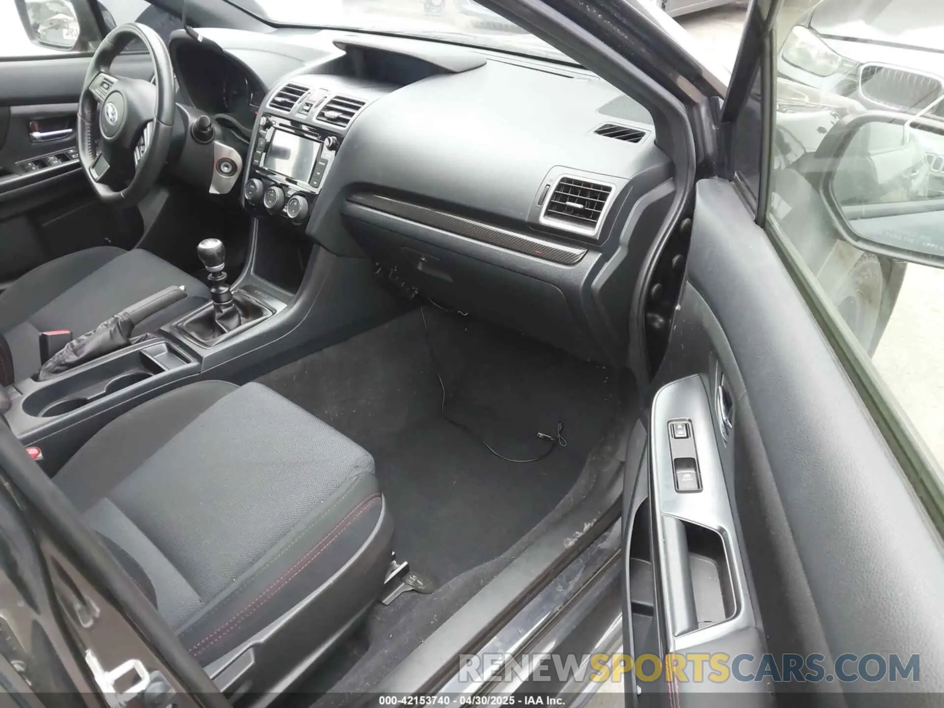 5 Photograph of a damaged car JF1VA1A66K9826352 SUBARU WRX 2019