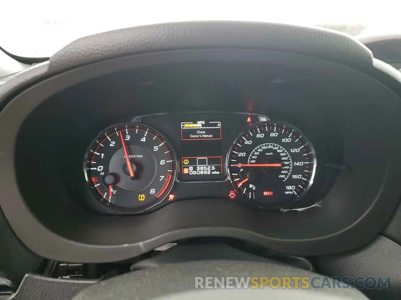9 Photograph of a damaged car JF1VA1A68K9803932 SUBARU WRX 2019