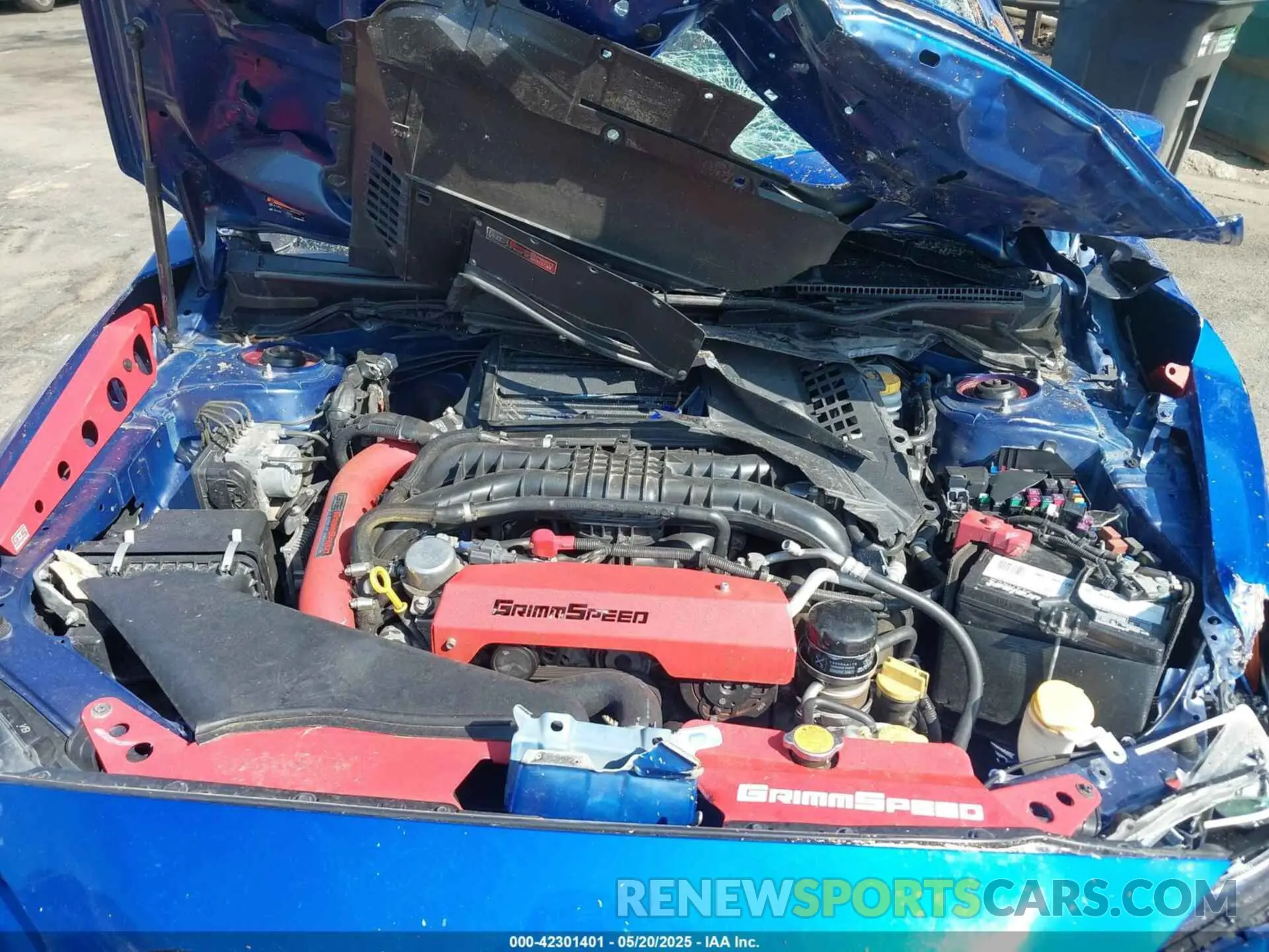 10 Photograph of a damaged car JF1VA1A69K9815734 SUBARU WRX 2019