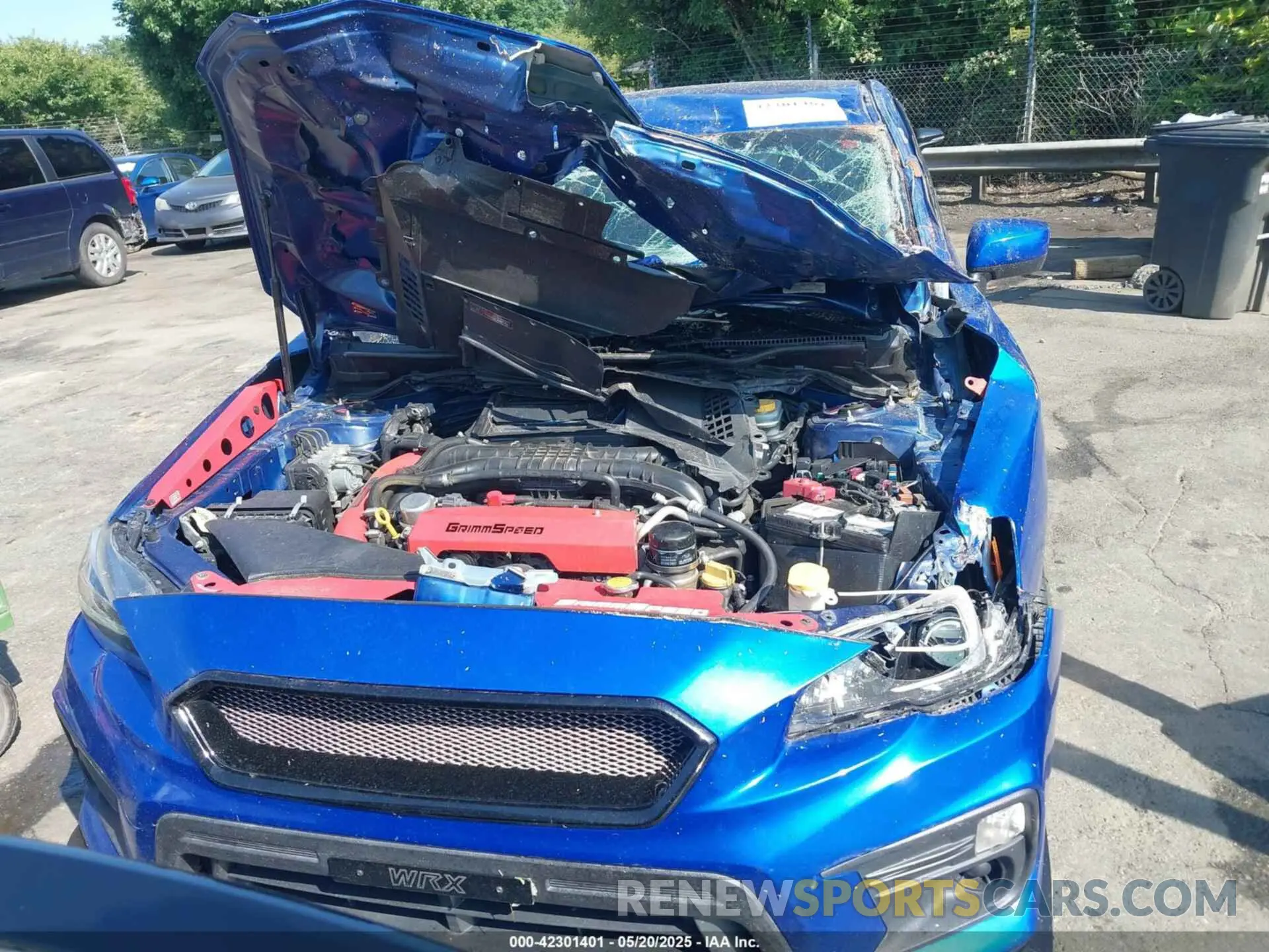 12 Photograph of a damaged car JF1VA1A69K9815734 SUBARU WRX 2019