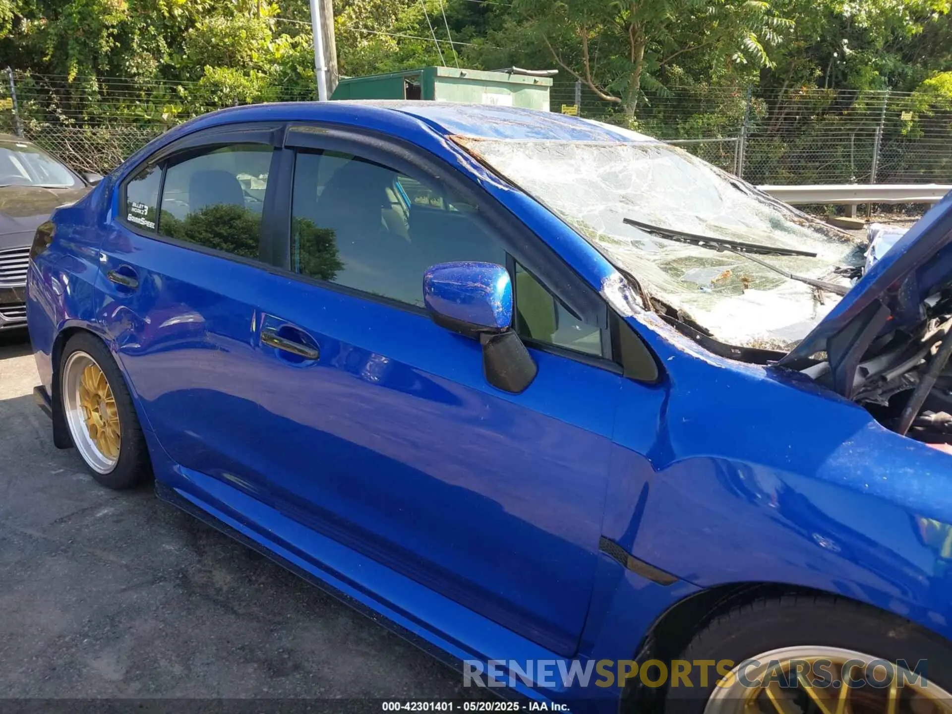 13 Photograph of a damaged car JF1VA1A69K9815734 SUBARU WRX 2019