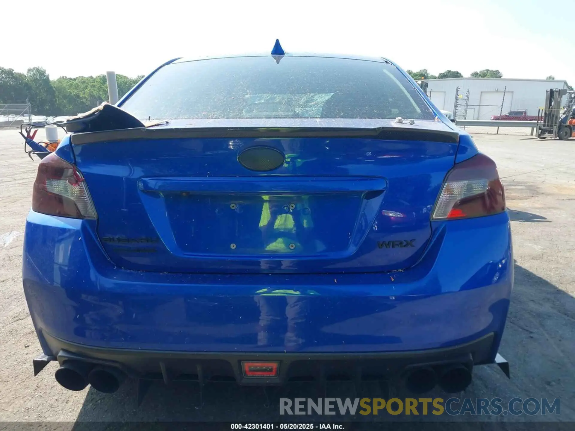 16 Photograph of a damaged car JF1VA1A69K9815734 SUBARU WRX 2019