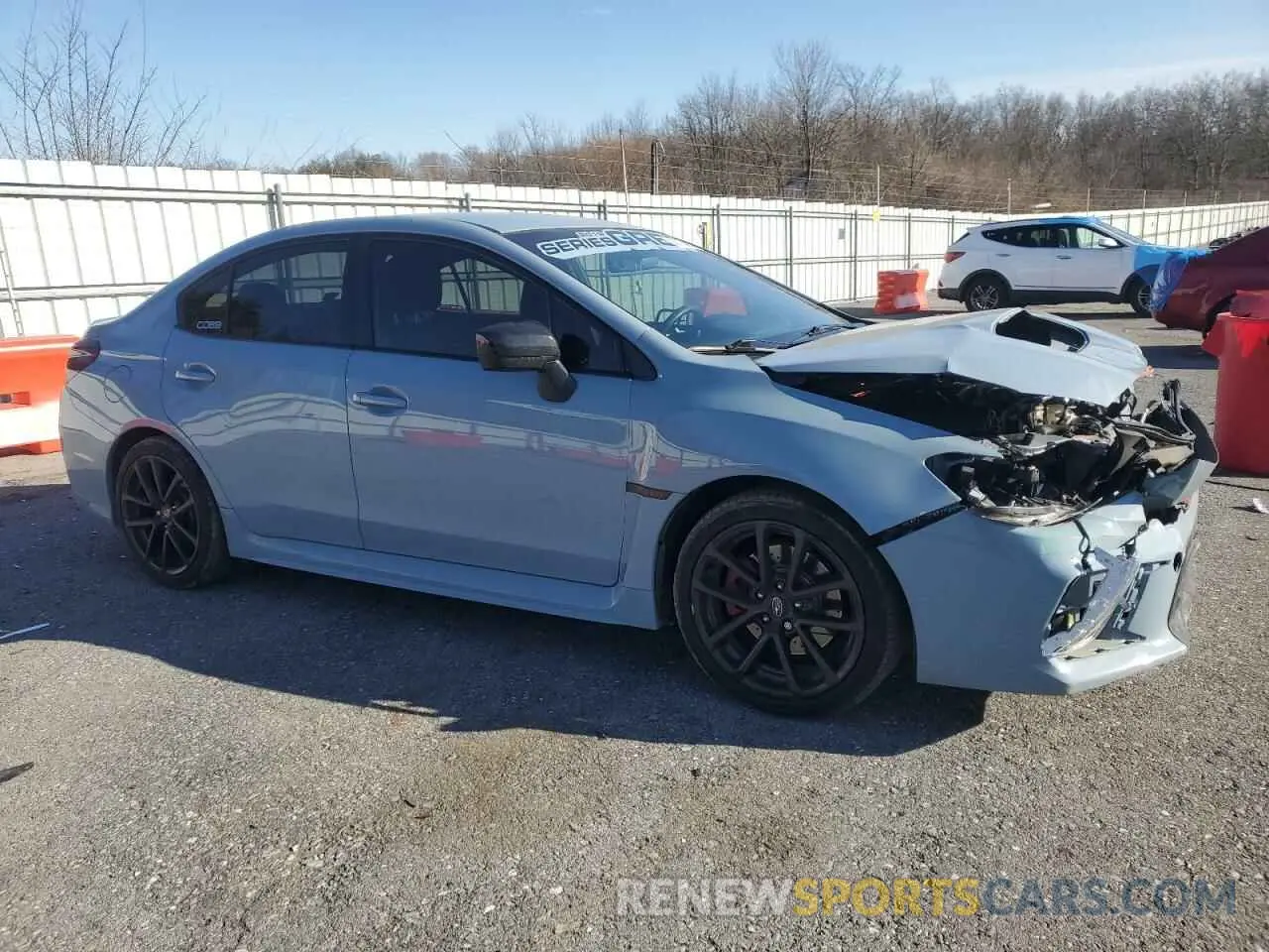 4 Photograph of a damaged car JF1VA1B60K9809142 SUBARU WRX 2019