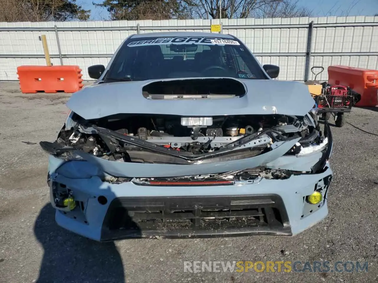 5 Photograph of a damaged car JF1VA1B60K9809142 SUBARU WRX 2019