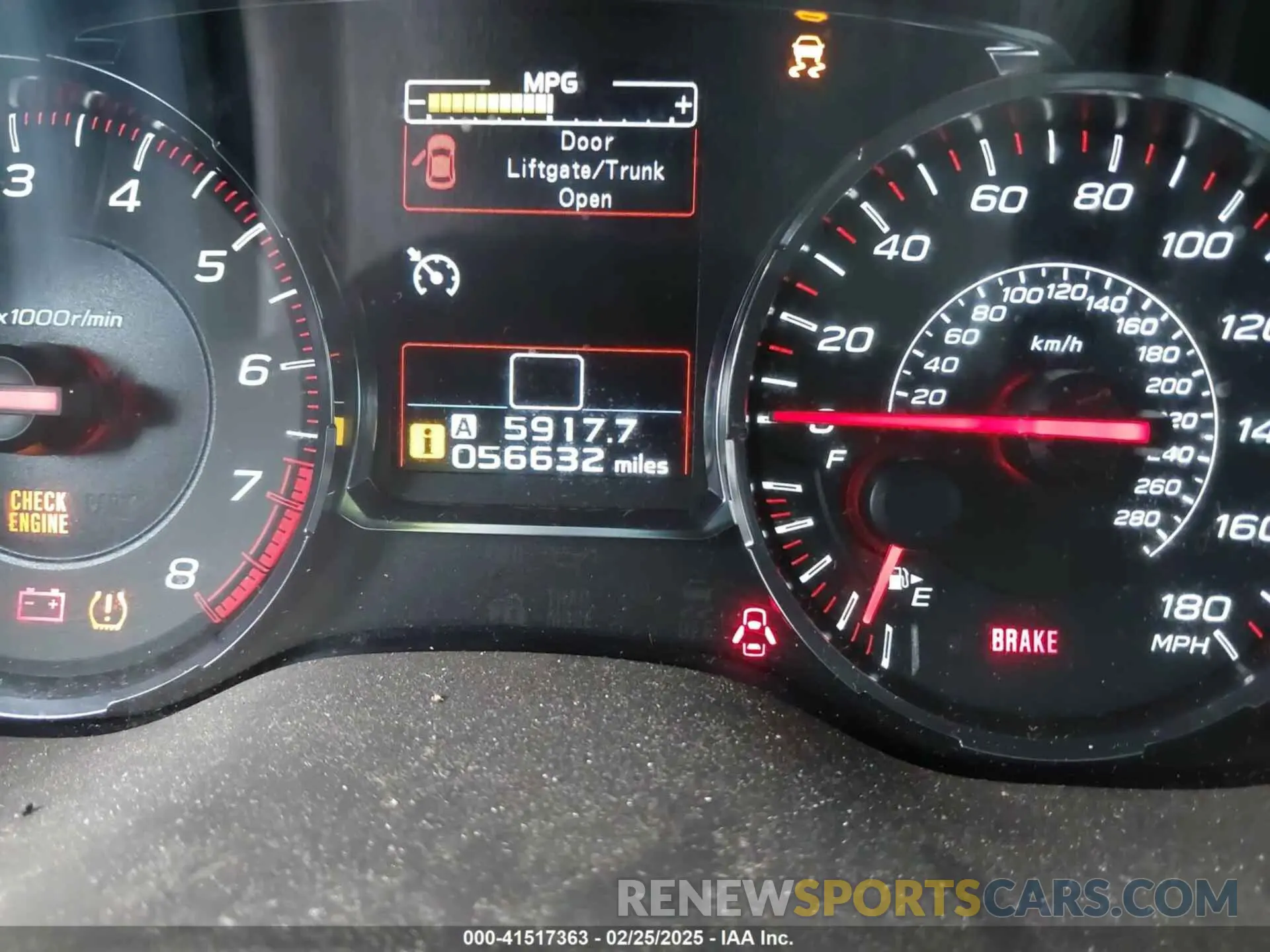 15 Photograph of a damaged car JF1VA1B63K9803139 SUBARU WRX 2019