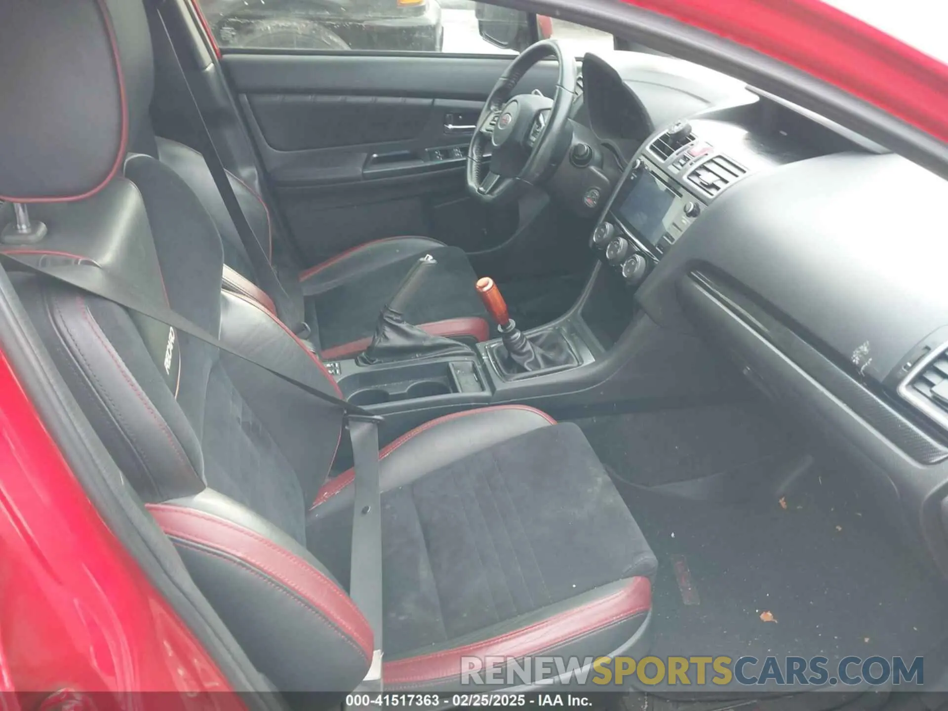 5 Photograph of a damaged car JF1VA1B63K9803139 SUBARU WRX 2019