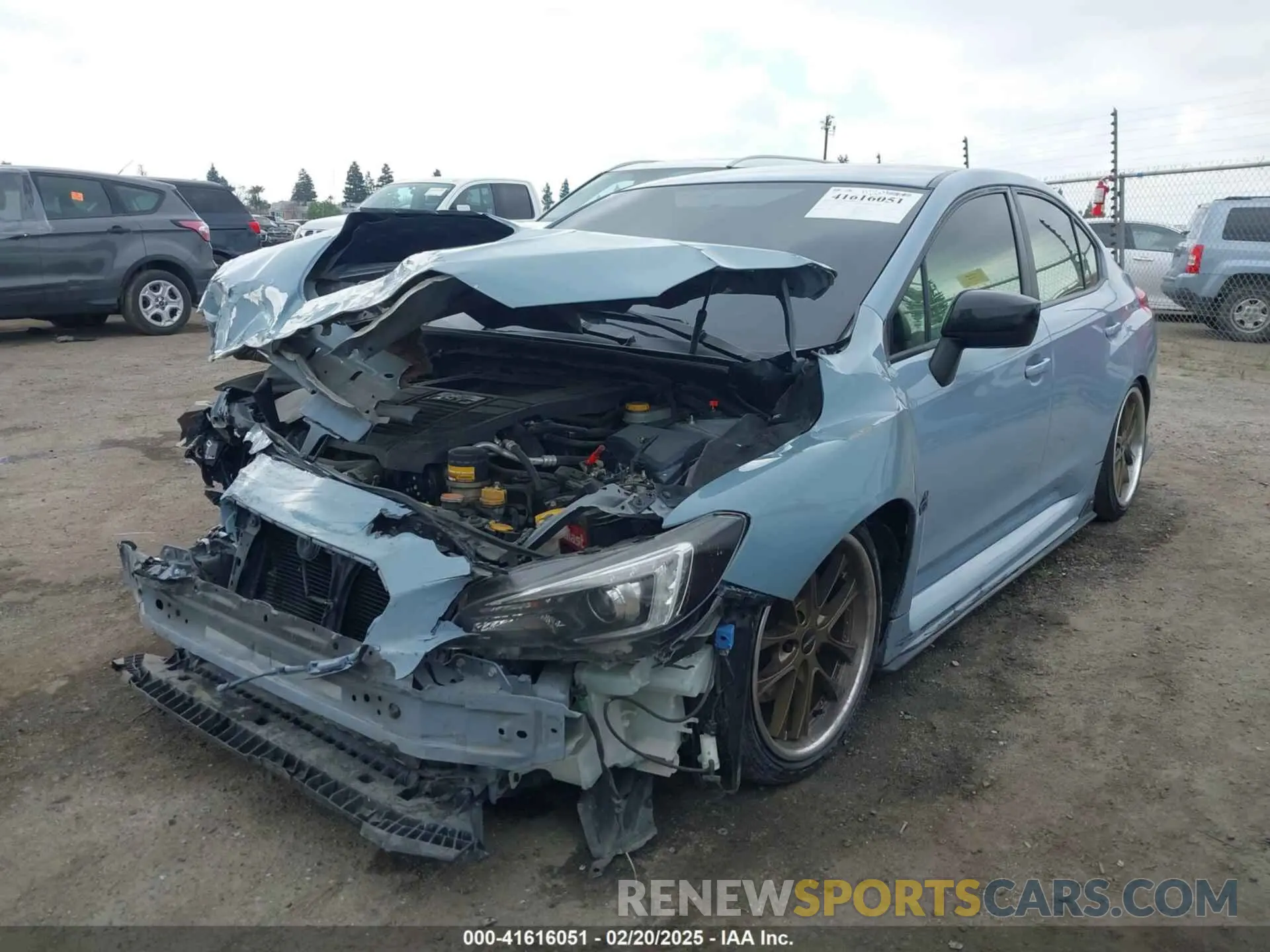 2 Photograph of a damaged car JF1VA1B63K9808132 SUBARU WRX 2019