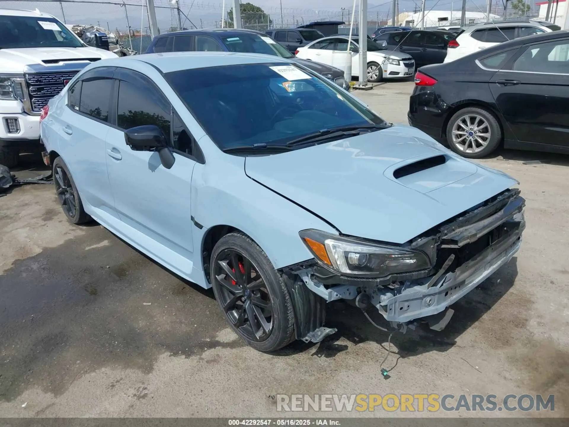 1 Photograph of a damaged car JF1VA1B69K9808359 SUBARU WRX 2019