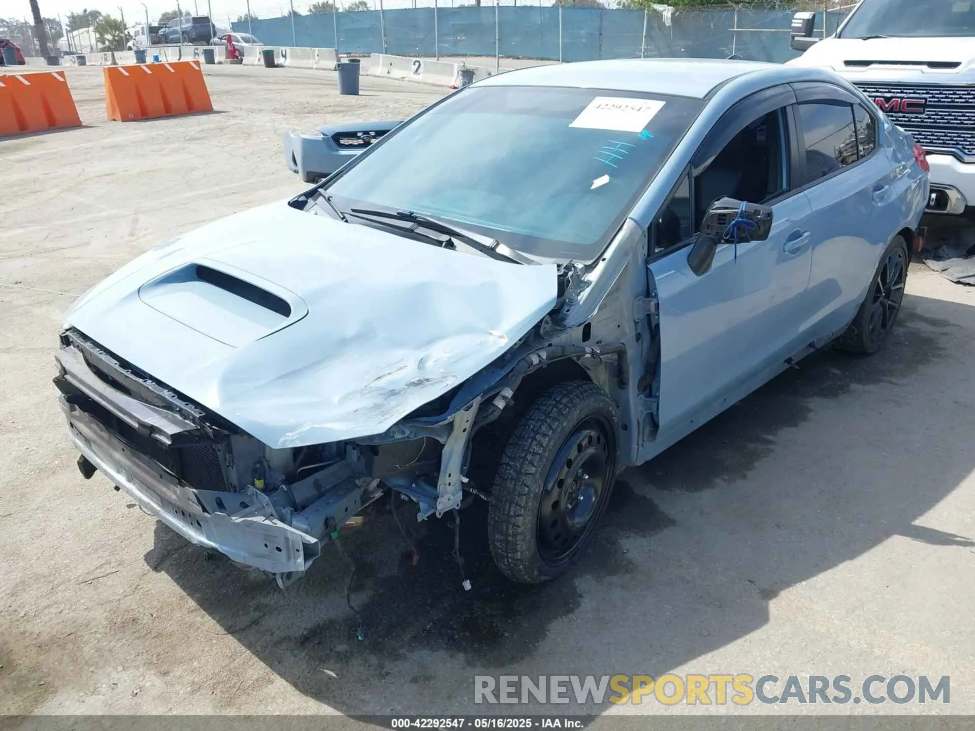 2 Photograph of a damaged car JF1VA1B69K9808359 SUBARU WRX 2019