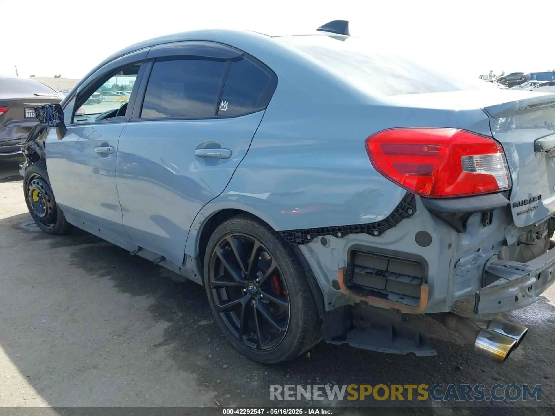20 Photograph of a damaged car JF1VA1B69K9808359 SUBARU WRX 2019