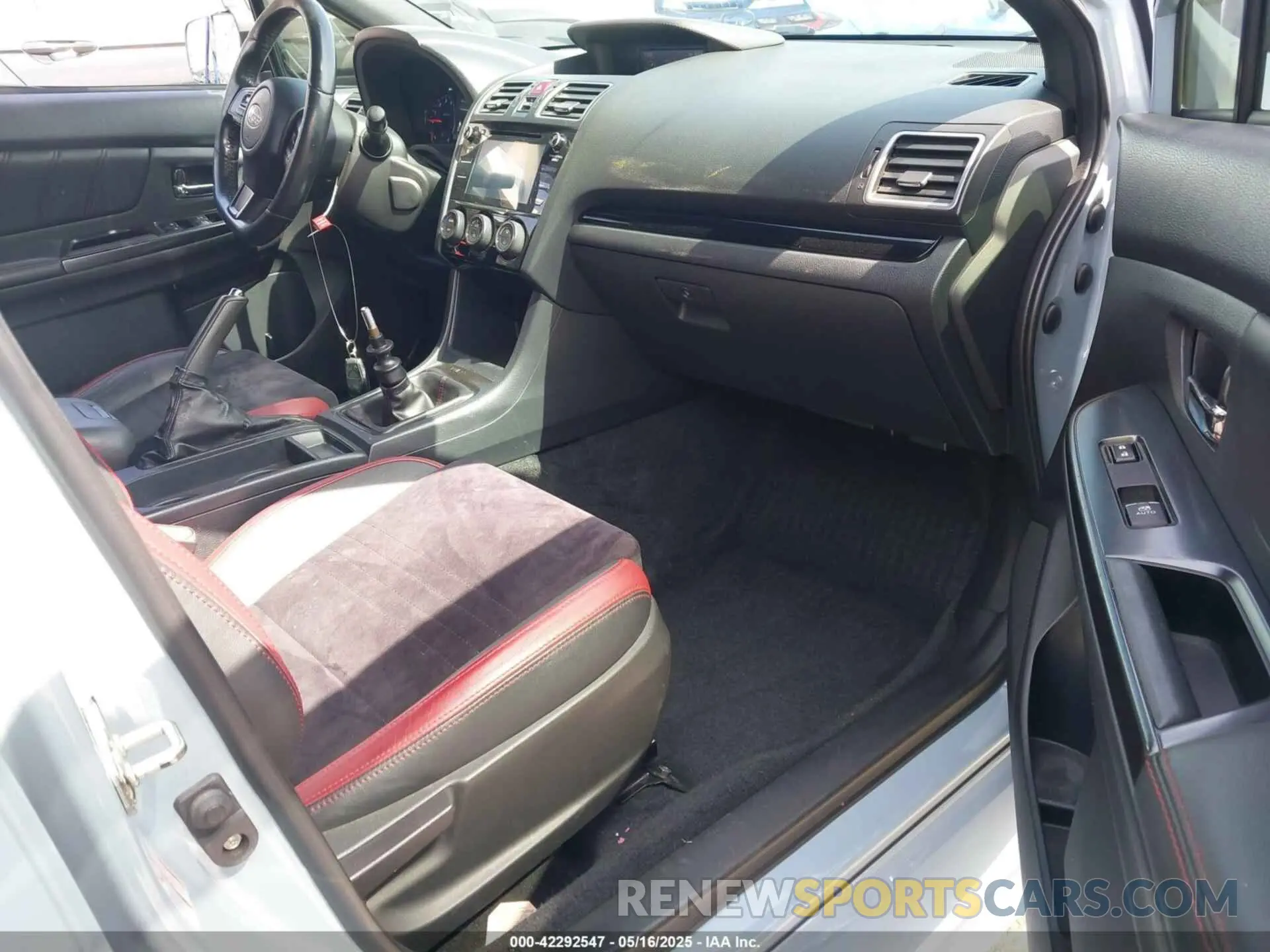 5 Photograph of a damaged car JF1VA1B69K9808359 SUBARU WRX 2019