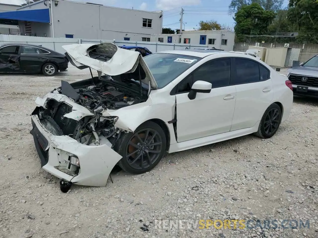 1 Photograph of a damaged car JF1VA1C60K9820219 SUBARU WRX 2019