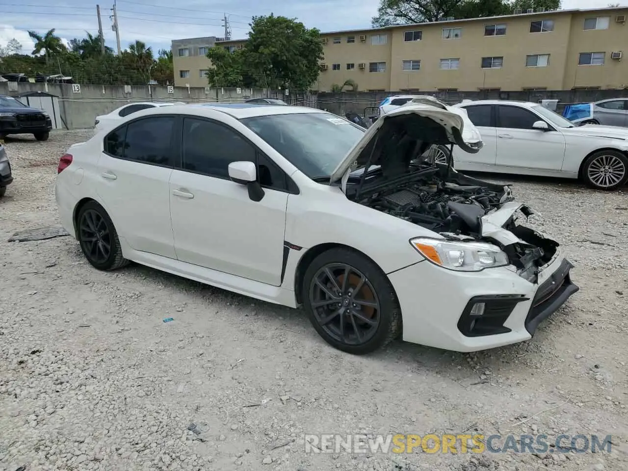 4 Photograph of a damaged car JF1VA1C60K9820219 SUBARU WRX 2019
