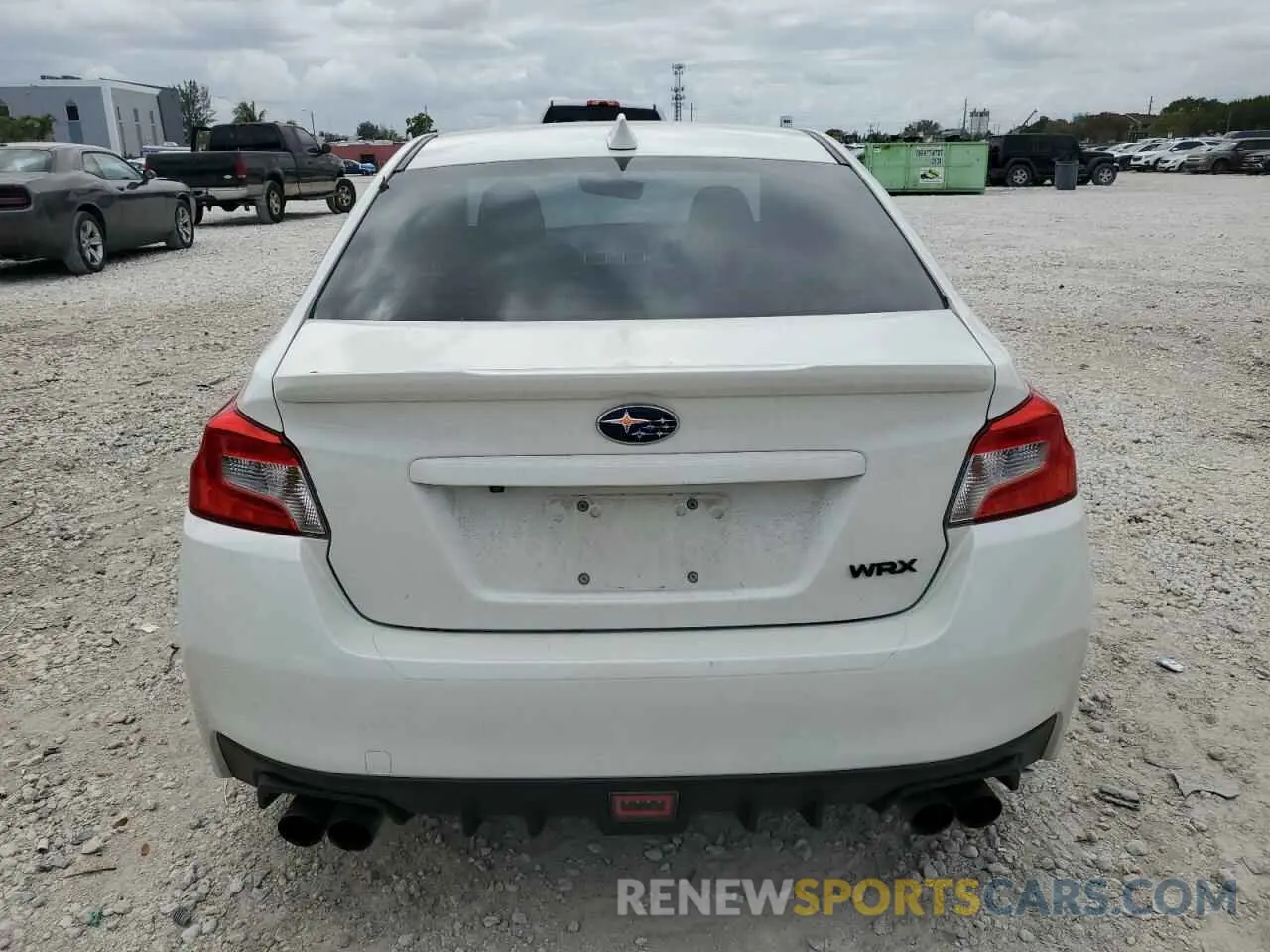 6 Photograph of a damaged car JF1VA1C60K9820219 SUBARU WRX 2019