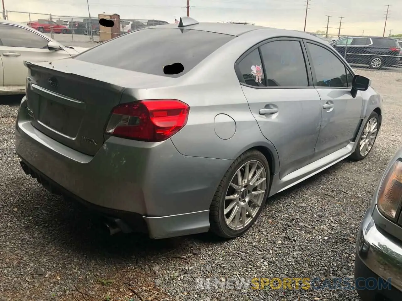 4 Photograph of a damaged car JF1VA1C64K9800720 SUBARU WRX 2019