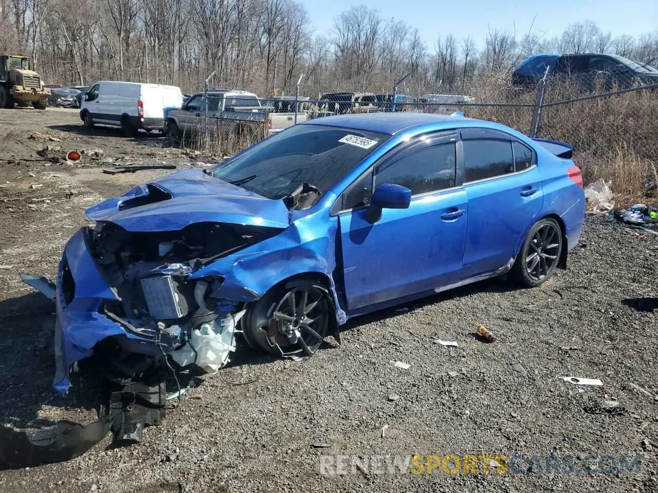 1 Photograph of a damaged car JF1VA1C64K9807991 SUBARU WRX 2019