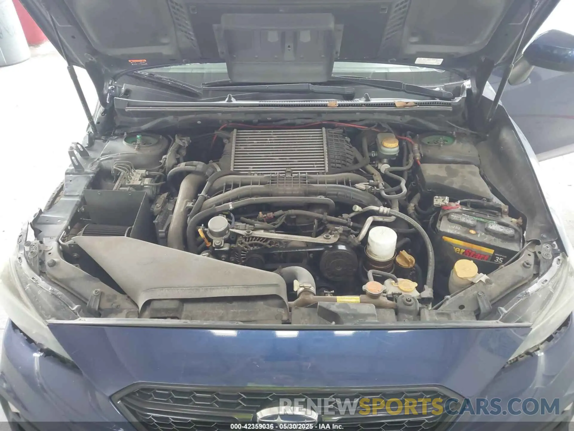 10 Photograph of a damaged car JF1VA1C65K9800502 SUBARU WRX 2019