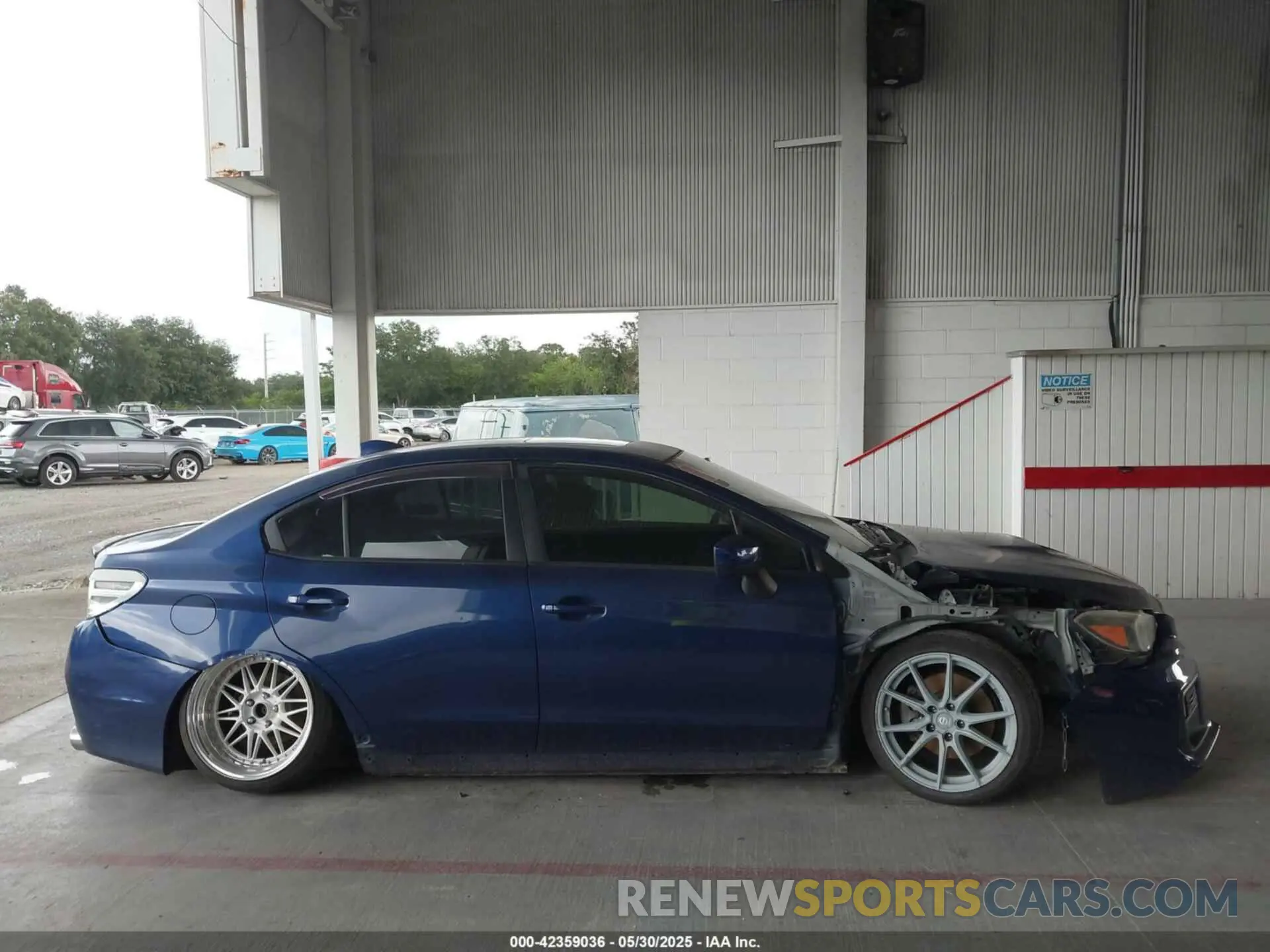 13 Photograph of a damaged car JF1VA1C65K9800502 SUBARU WRX 2019