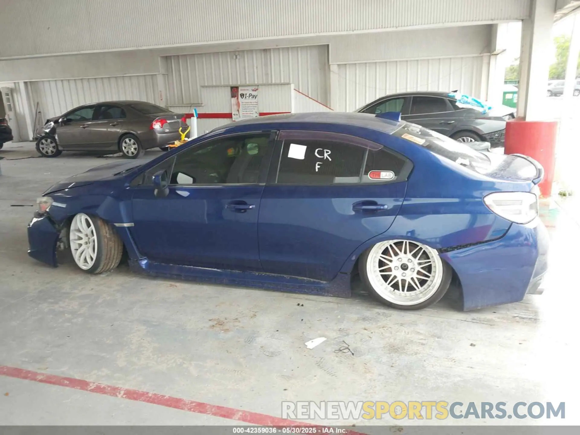 14 Photograph of a damaged car JF1VA1C65K9800502 SUBARU WRX 2019