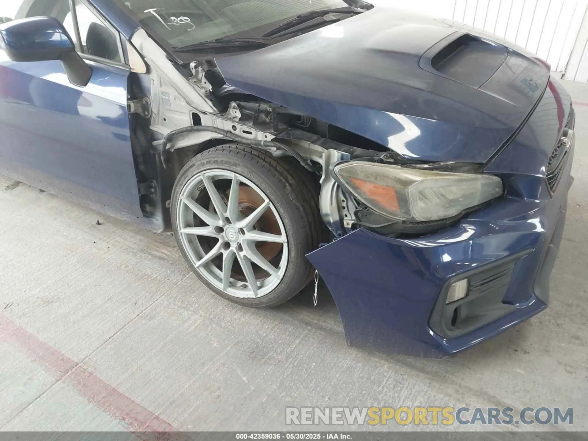 17 Photograph of a damaged car JF1VA1C65K9800502 SUBARU WRX 2019