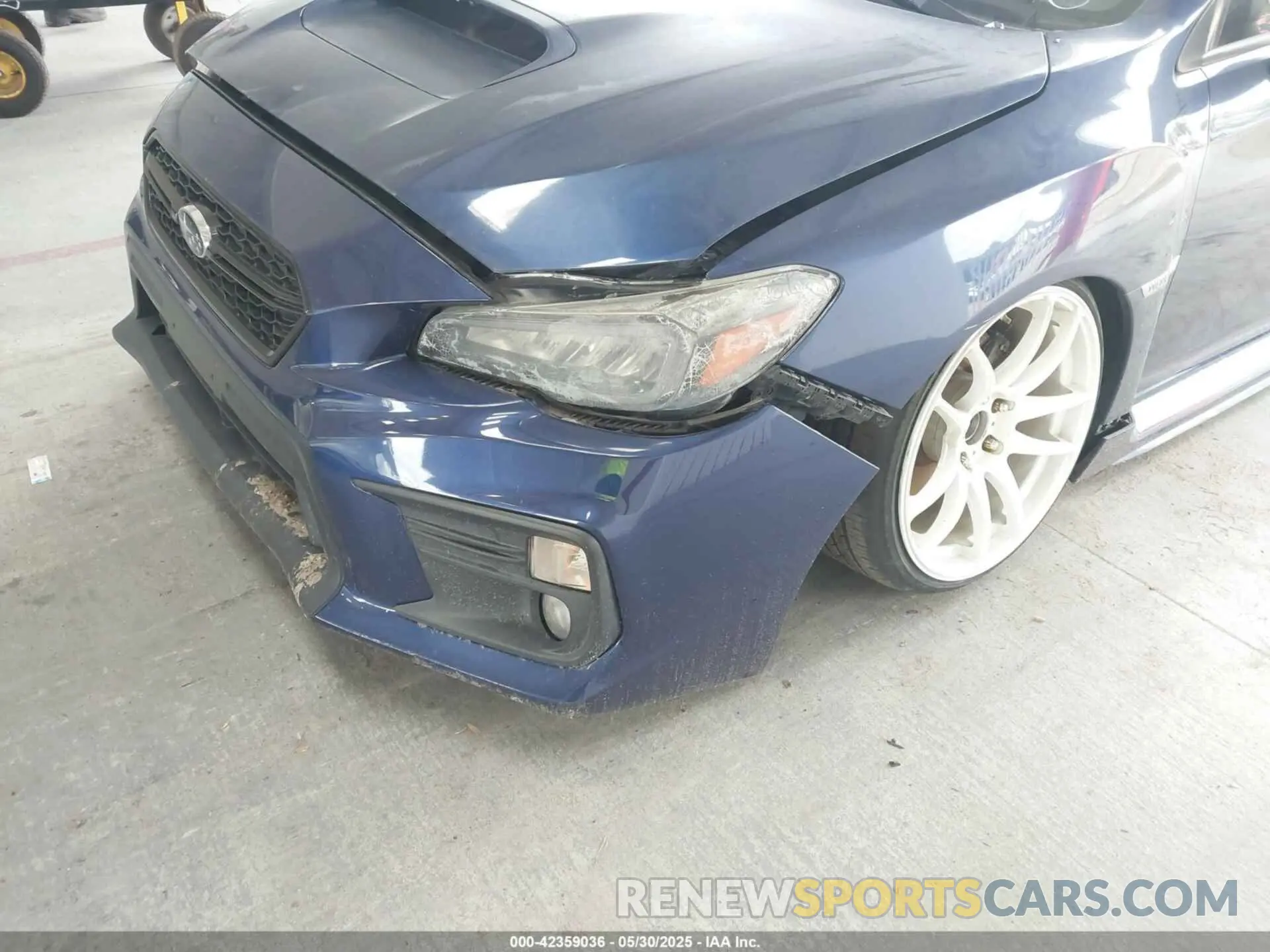 6 Photograph of a damaged car JF1VA1C65K9800502 SUBARU WRX 2019