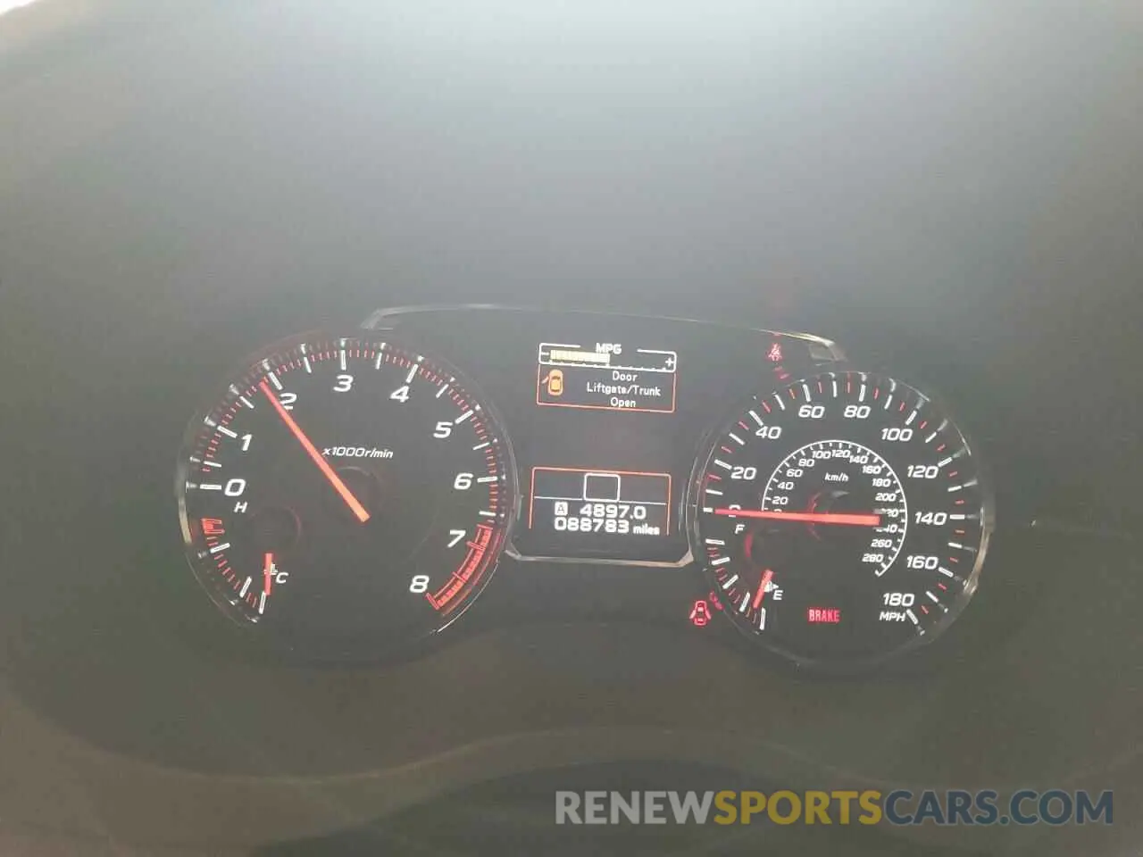 10 Photograph of a damaged car JF1VA1C67K9803238 SUBARU WRX 2019