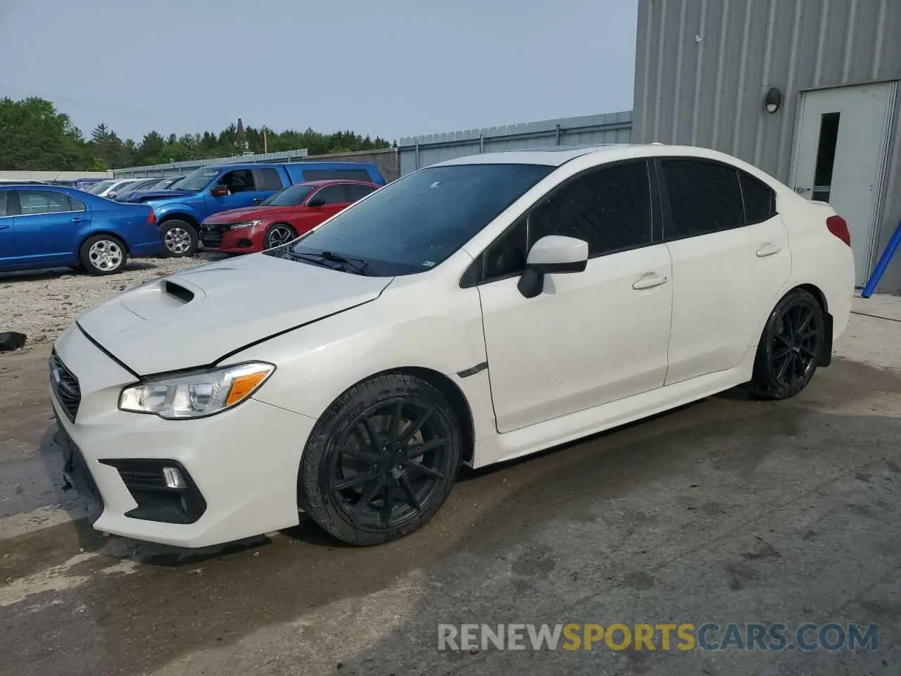 1 Photograph of a damaged car JF1VA1C67K9816880 SUBARU WRX 2019
