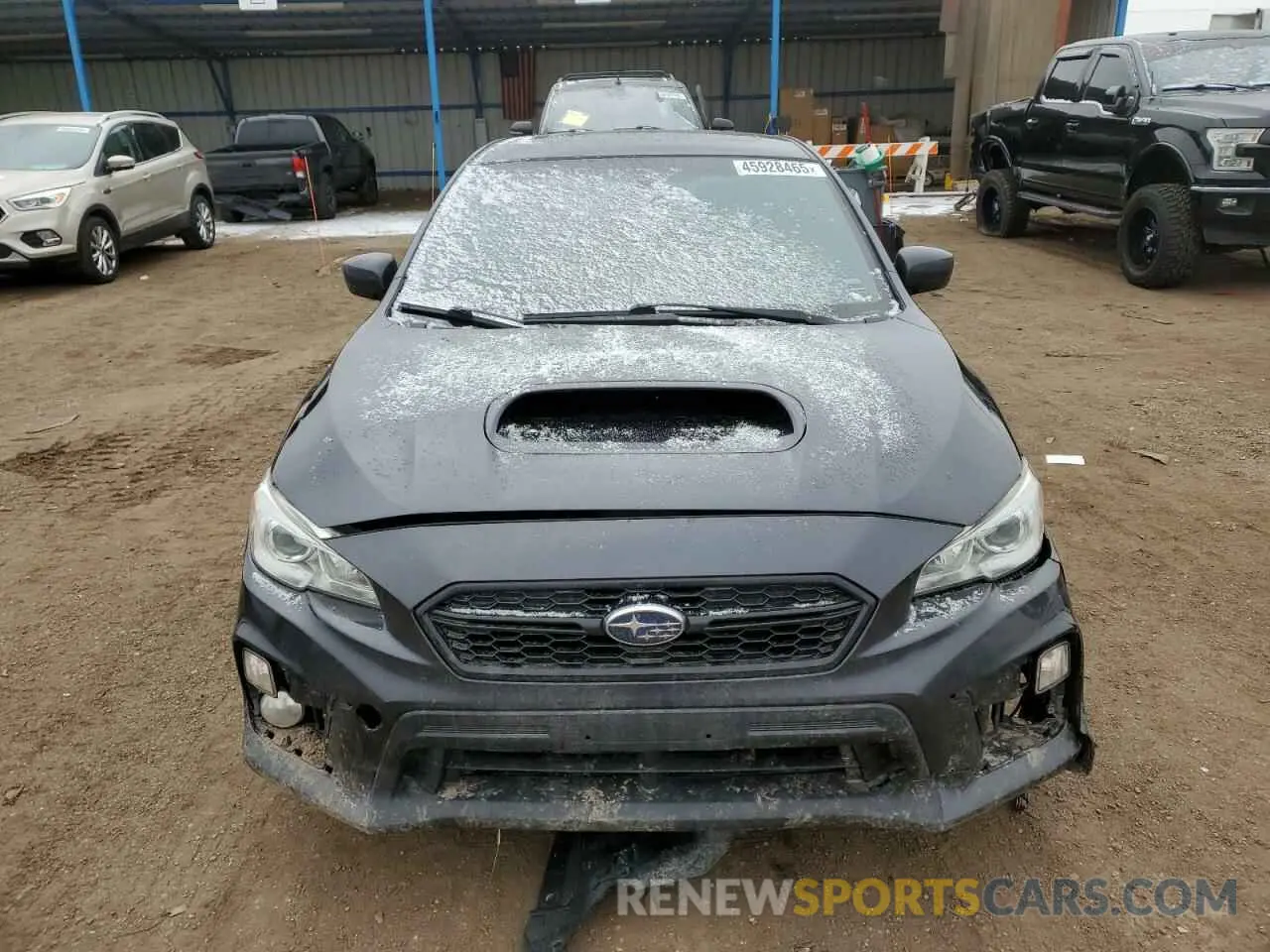 5 Photograph of a damaged car JF1VA1C68K9825717 SUBARU WRX 2019