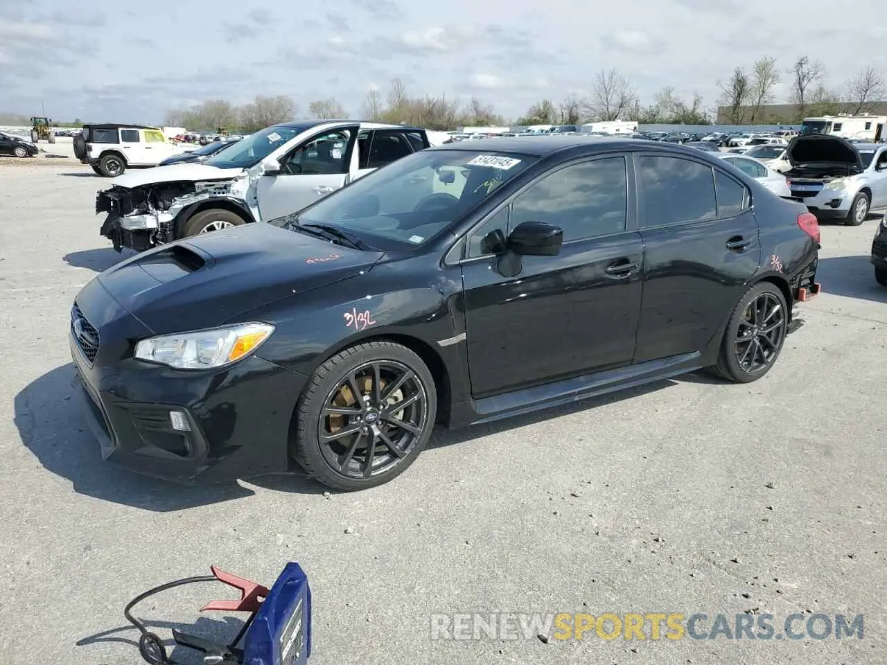 1 Photograph of a damaged car JF1VA1F61K8822899 SUBARU WRX 2019