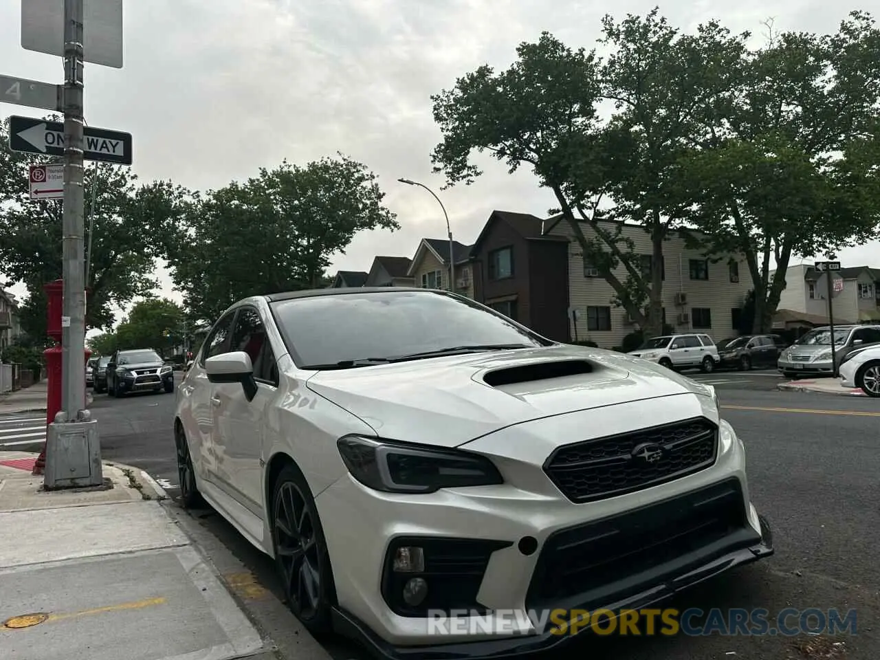 1 Photograph of a damaged car JF1VA1F64K8825831 SUBARU WRX 2019