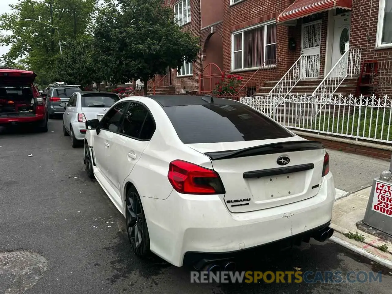 3 Photograph of a damaged car JF1VA1F64K8825831 SUBARU WRX 2019