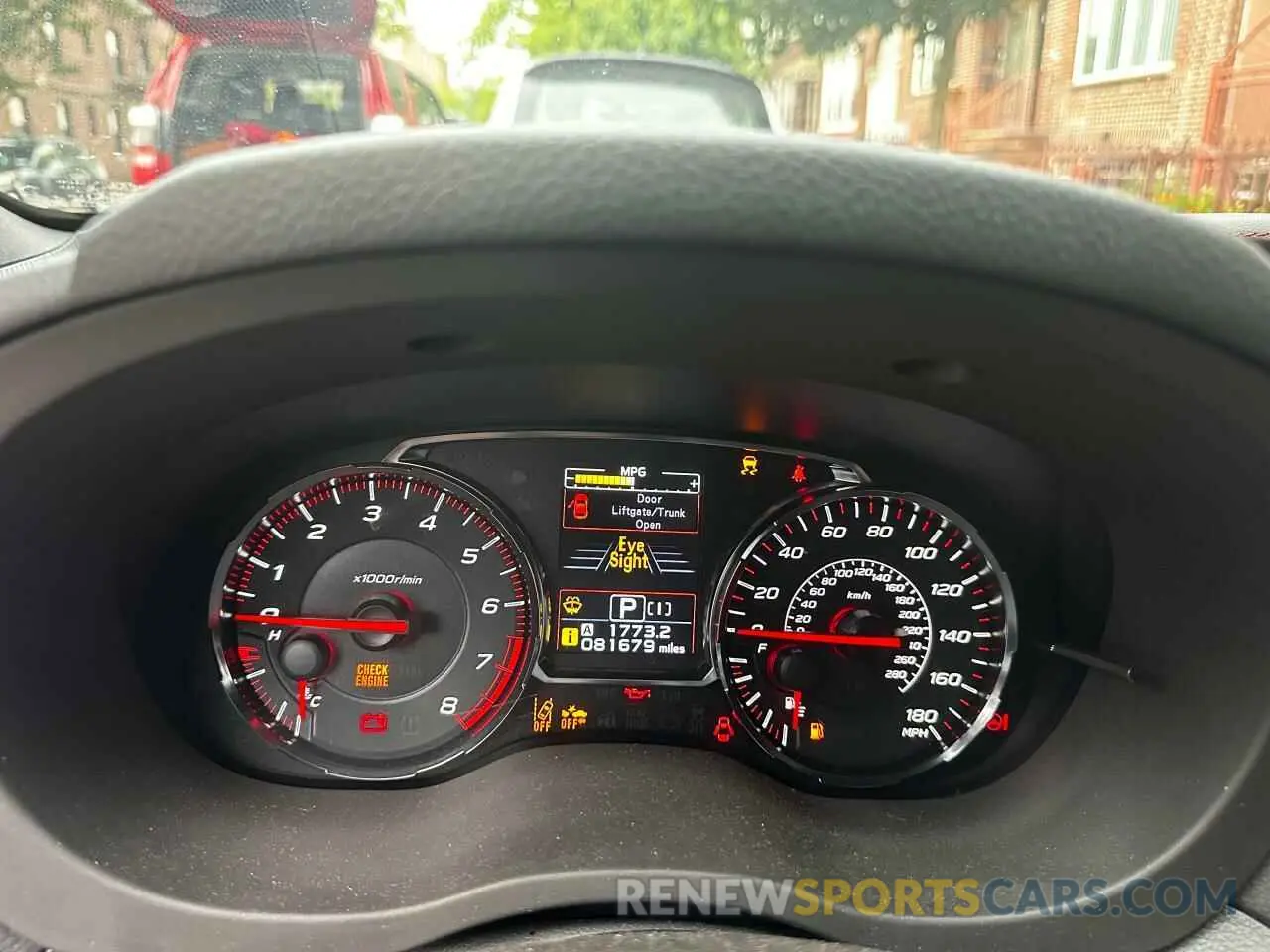 8 Photograph of a damaged car JF1VA1F64K8825831 SUBARU WRX 2019