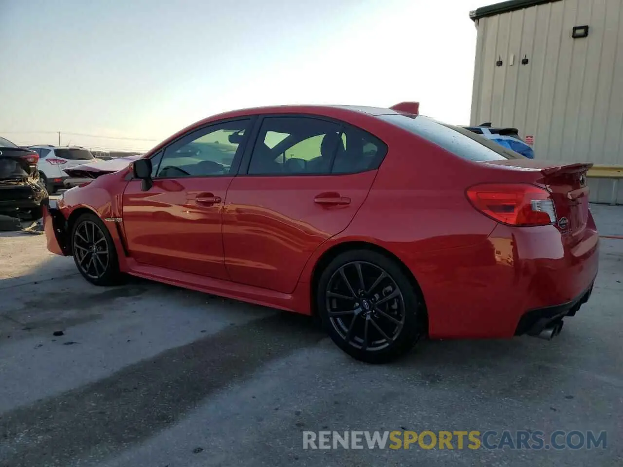 2 Photograph of a damaged car JF1VA1H60K9813425 SUBARU WRX 2019